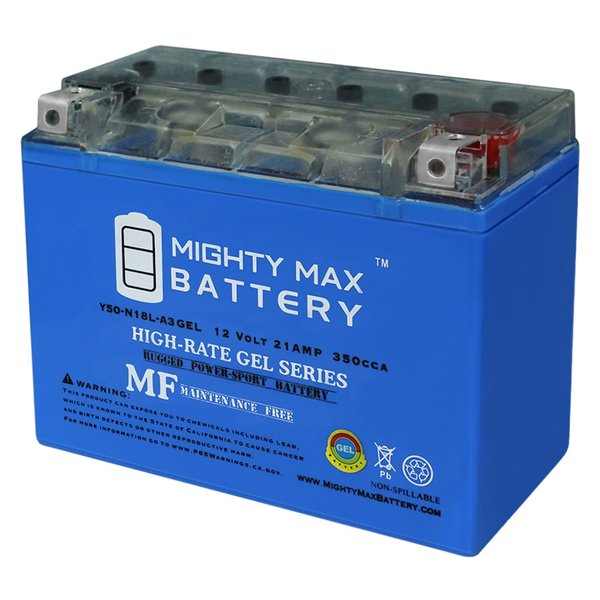 Mighty Max Battery Y50-N18L-A3 GEL Battery Replaces Can-Am Spyder RT Limited SE5 10-13 MAX3941777